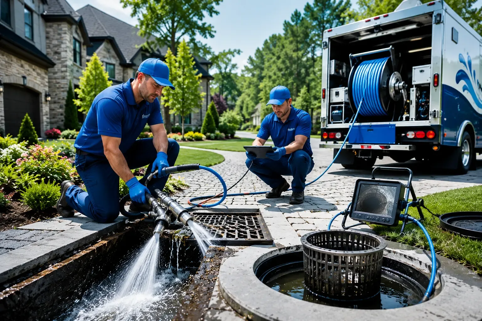 Local outdoor drain cleaning professionals in Earlington, KY